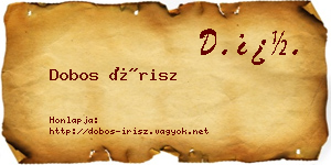 Dobos Írisz névjegykártya